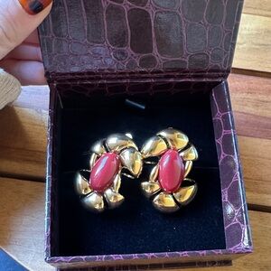 Tiffany- Gold Statement Earrings